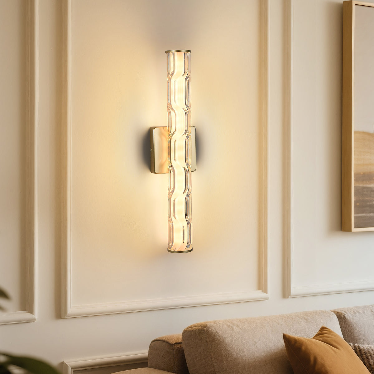 Aura Crystal Wall Sconces