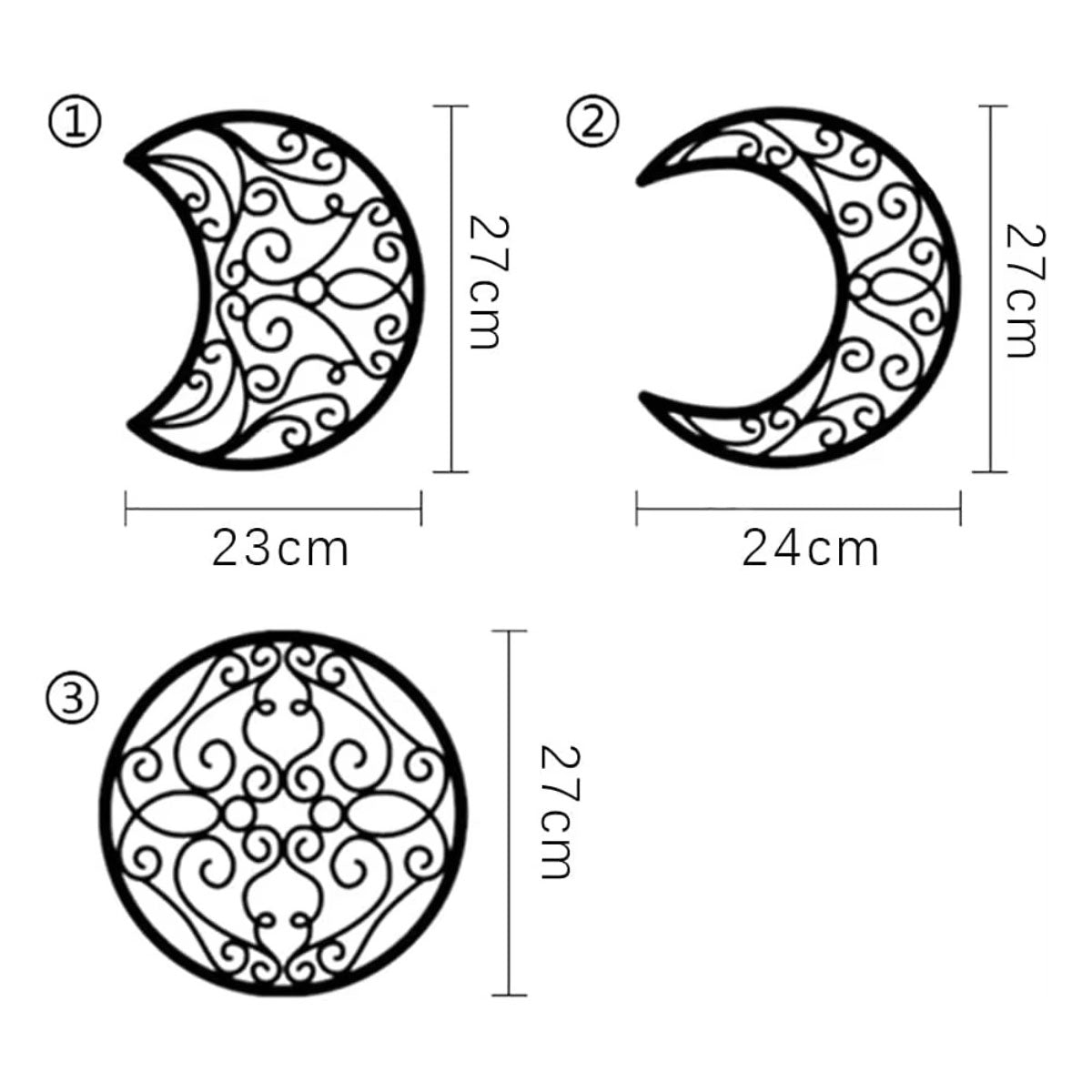 Lunar Calm Wall Set